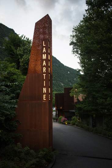 Restaurant Bourdeau, Savoie · Accès Lamartine